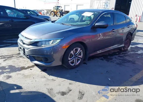 2017 Honda Civic Lx from USA, damaged, VIN 19XFC2F64HE055157